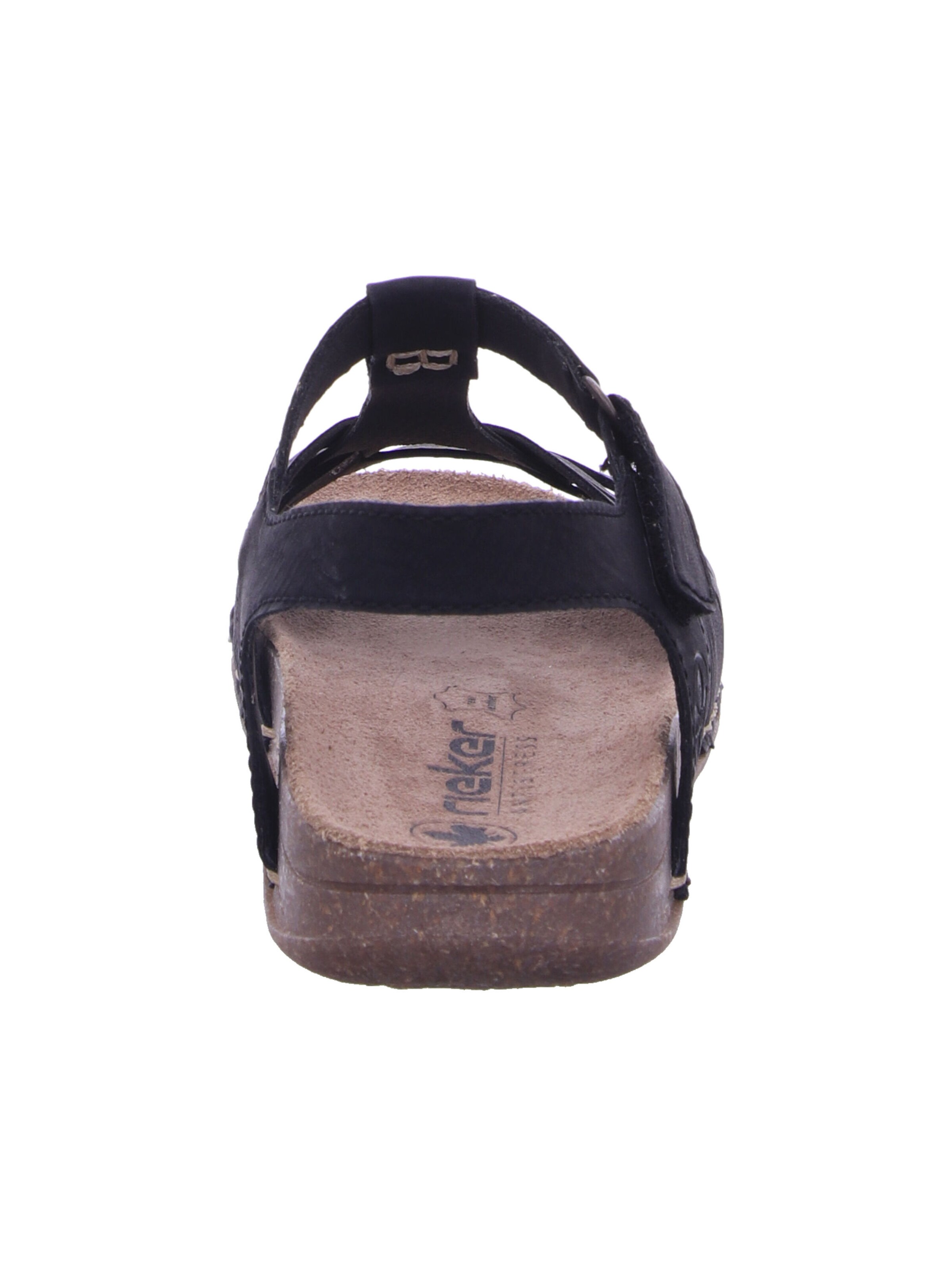 Sandales à lanières Rieker en noir