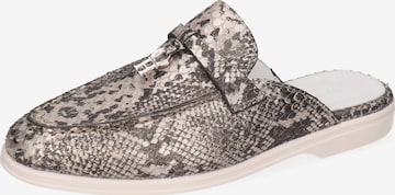 MELVIN & HAMILTON Pantolette 'Adley 15' in Silber: Vorderseite