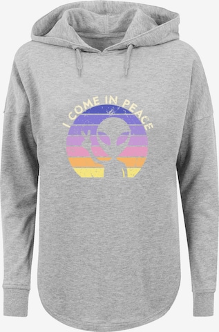 Pull-over 'Alien Peace Sunset' F4NT4STIC en gris : devant