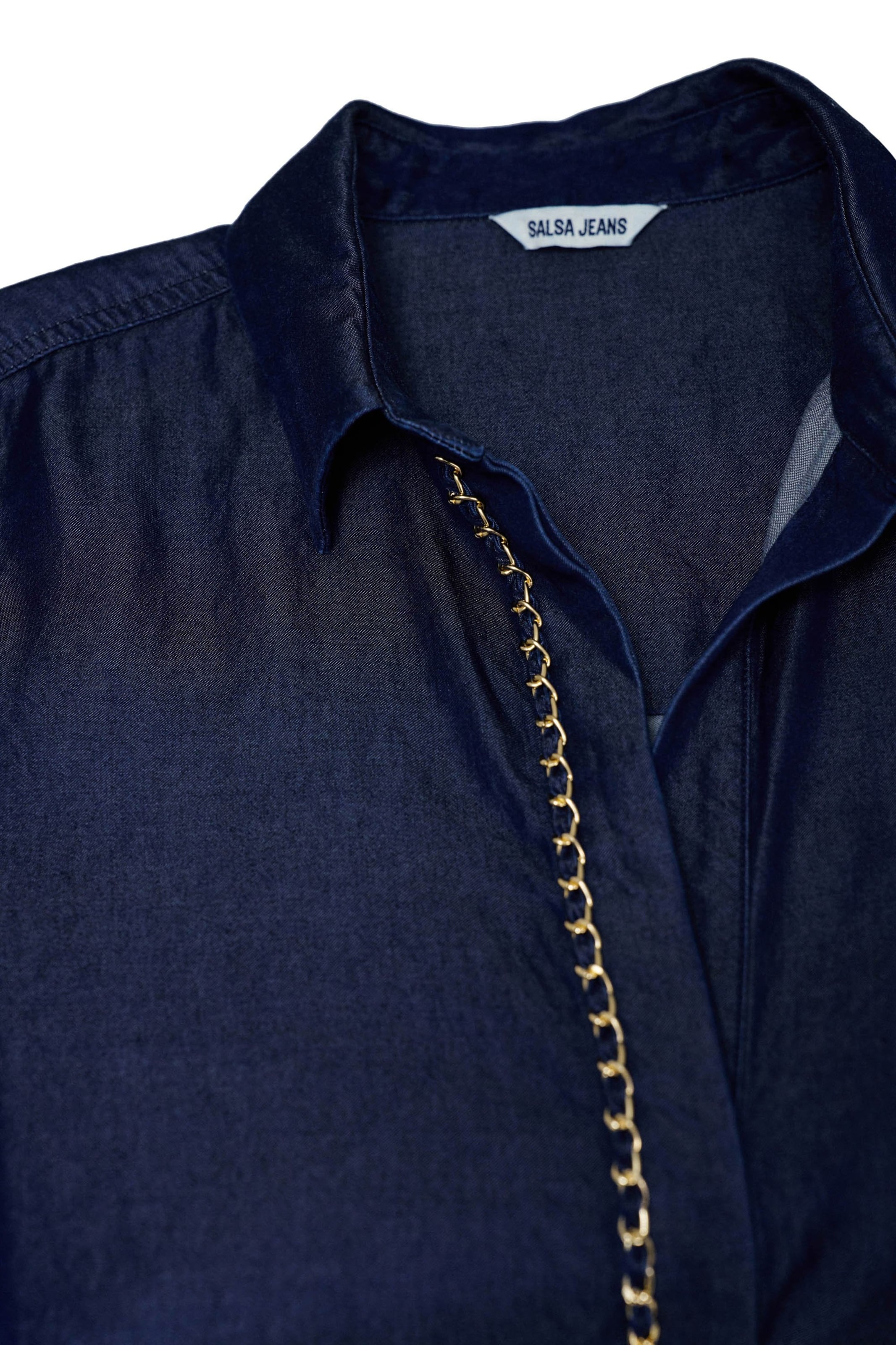 Salsa Jeans Blouse in Blauw