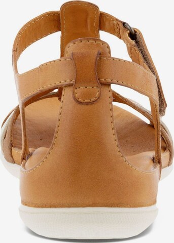 ECCO Strap Sandals 'Flash' in Brown