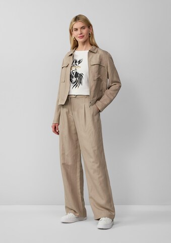 s.Oliver BLACK LABEL Shirt in Beige