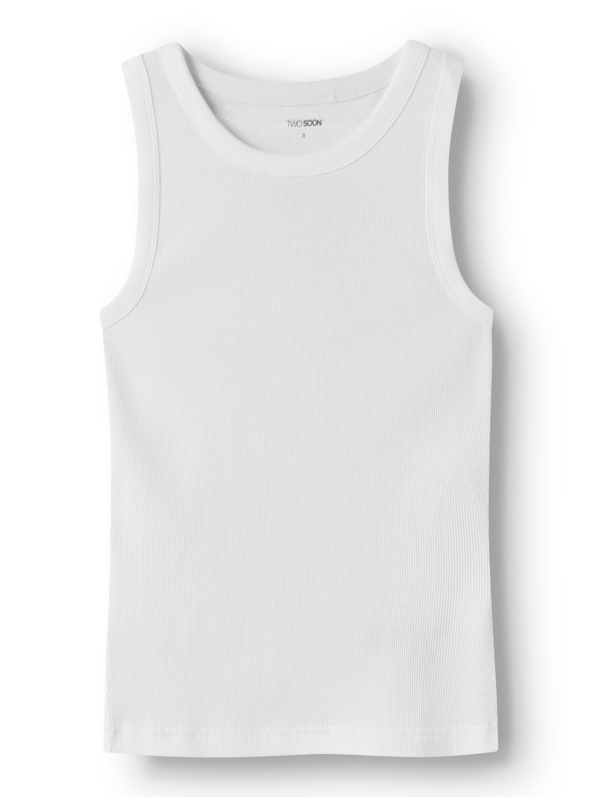 TWO SOON Onderhemd in Zwart