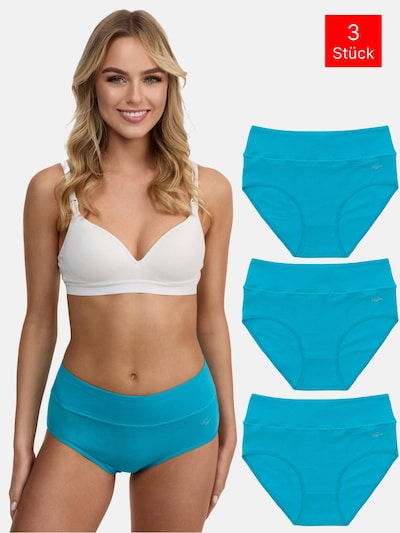 Tazzio Slip 'F920' en turquoise, Vue avec produit