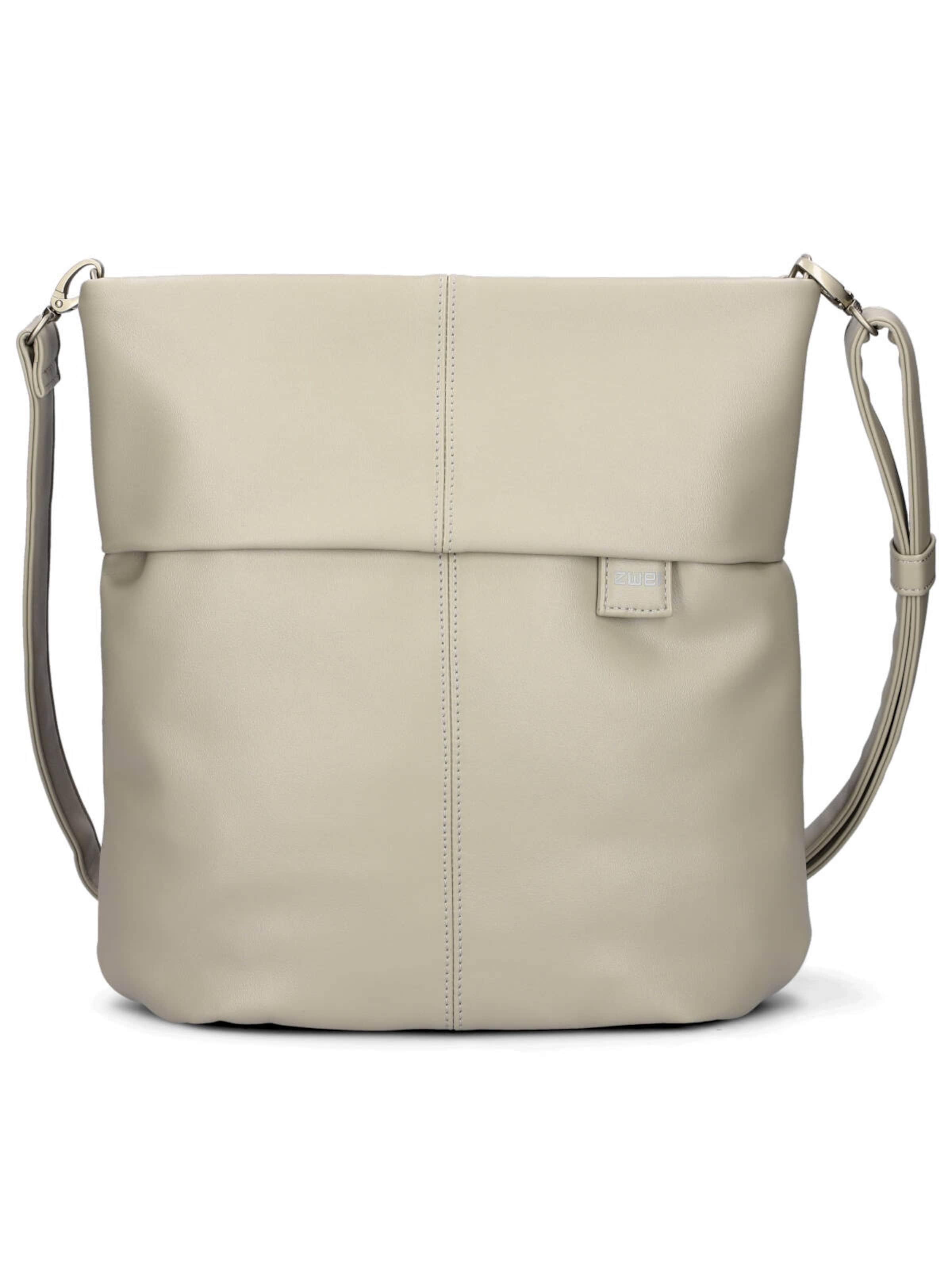 Borsa a mano 'MADEMOISELLE.M M12' di ZWEI in grigio