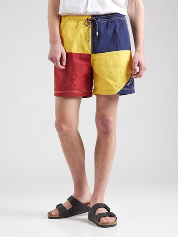 TOMMY HILFIGER - regular Pantalón en amarillo: frente