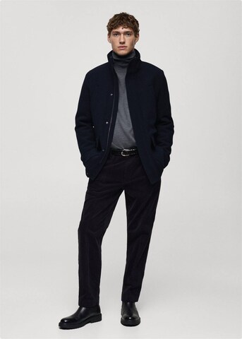 MANGO MAN Regular Hose 'Pierre' in Blau