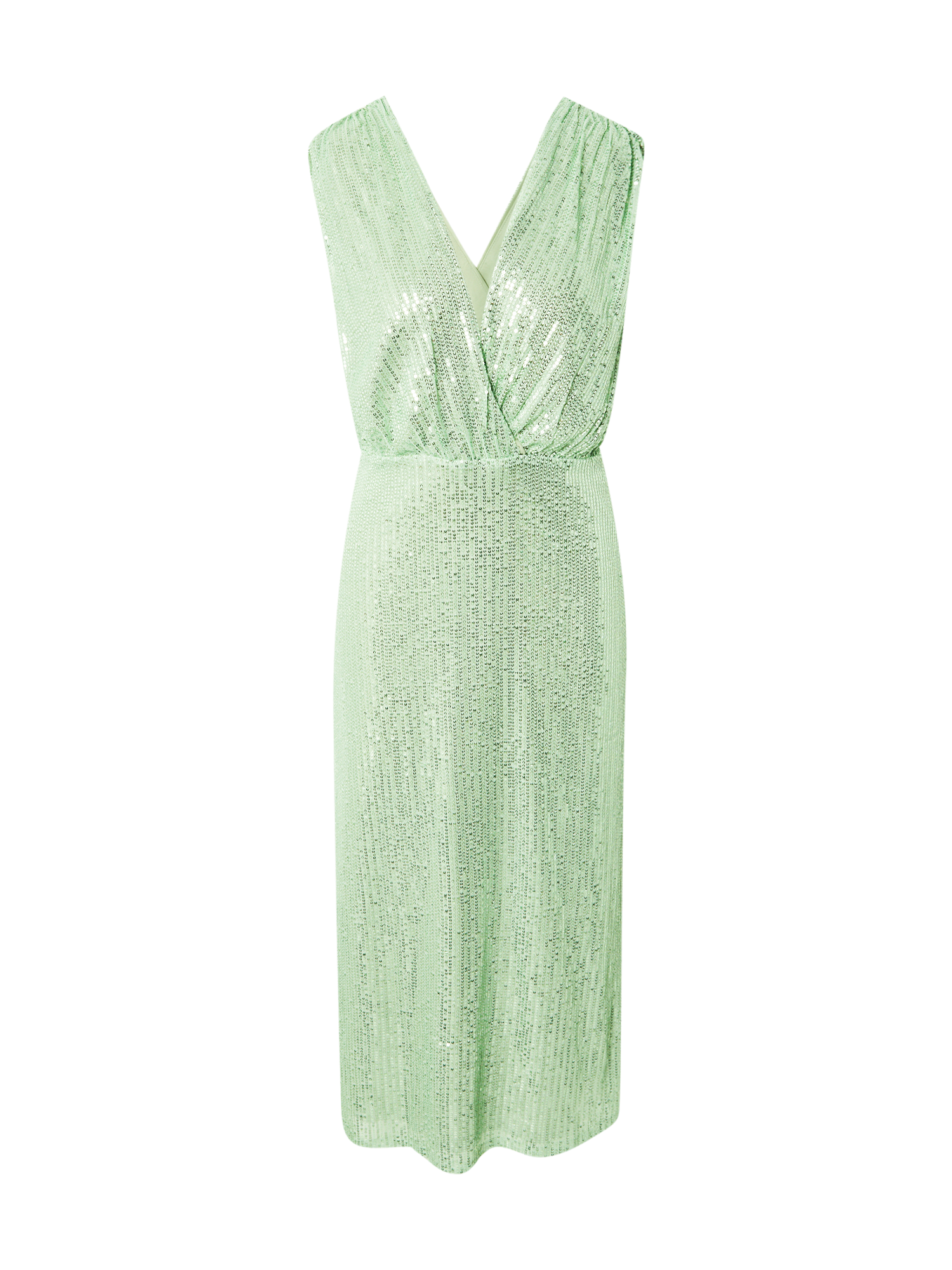 VILA Sukienka koktajlowa SANDRA w kolorze Miętowym 