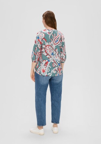 s.Oliver Red Label Plus Blouse in Green