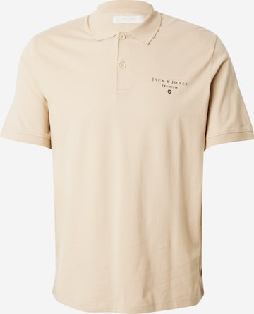 JACK & JONES - Camiseta 'MASON' en beige: frente