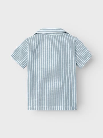 NAME IT - Regular Fit Camisa 'Hilom' em azul