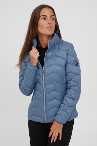 Fransa Between-Season Jacket 'FRBAPADDING 2' in Blue: front