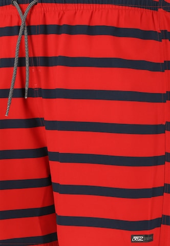 Cruz Swimming shorts 'Danyel' in Red
