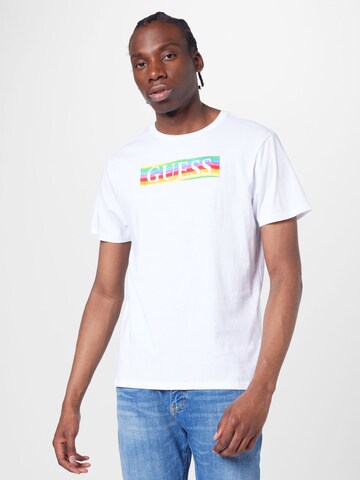 GUESS T-Shirt in Weiß: Vorderseite