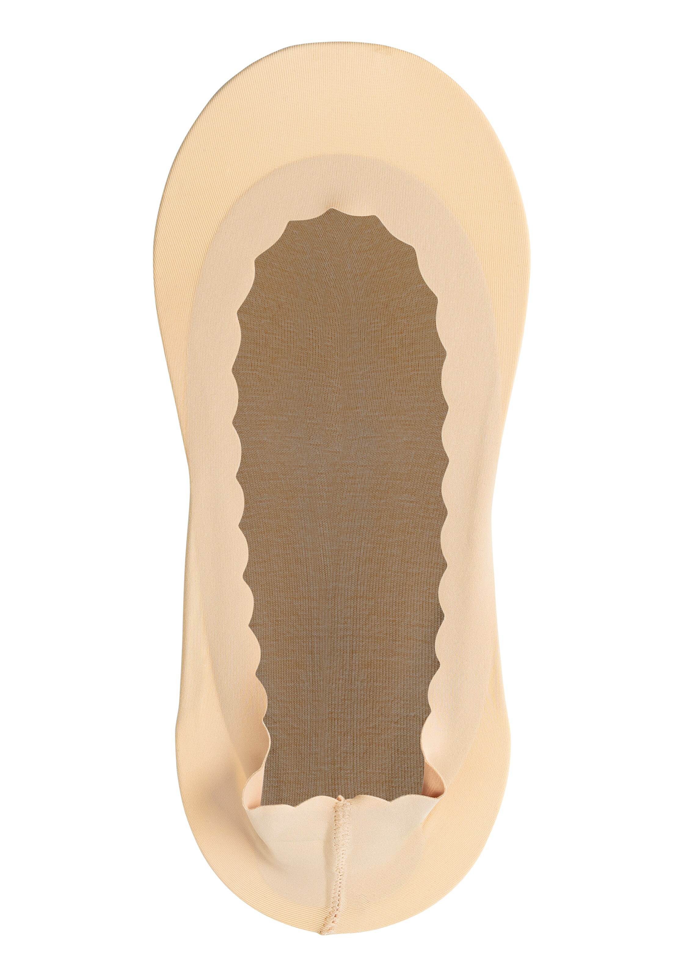 LASCANA Füßlinge in Beige