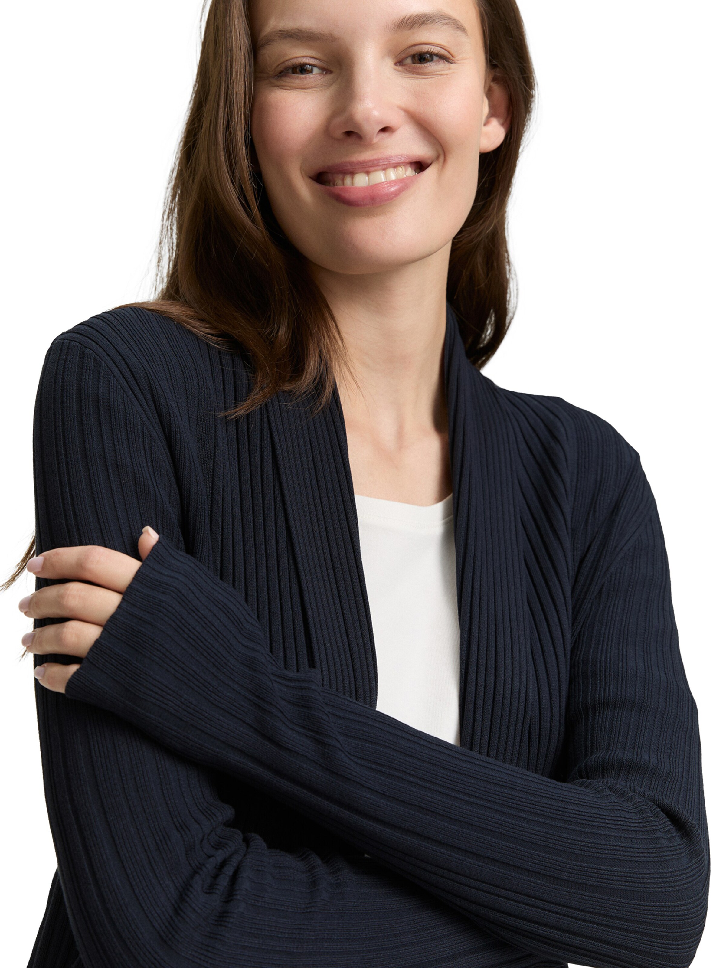 TOM TAILOR Kardigán - kék