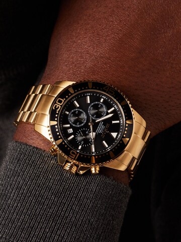 Lucardi Analoog horloge 'Statement' in Goud