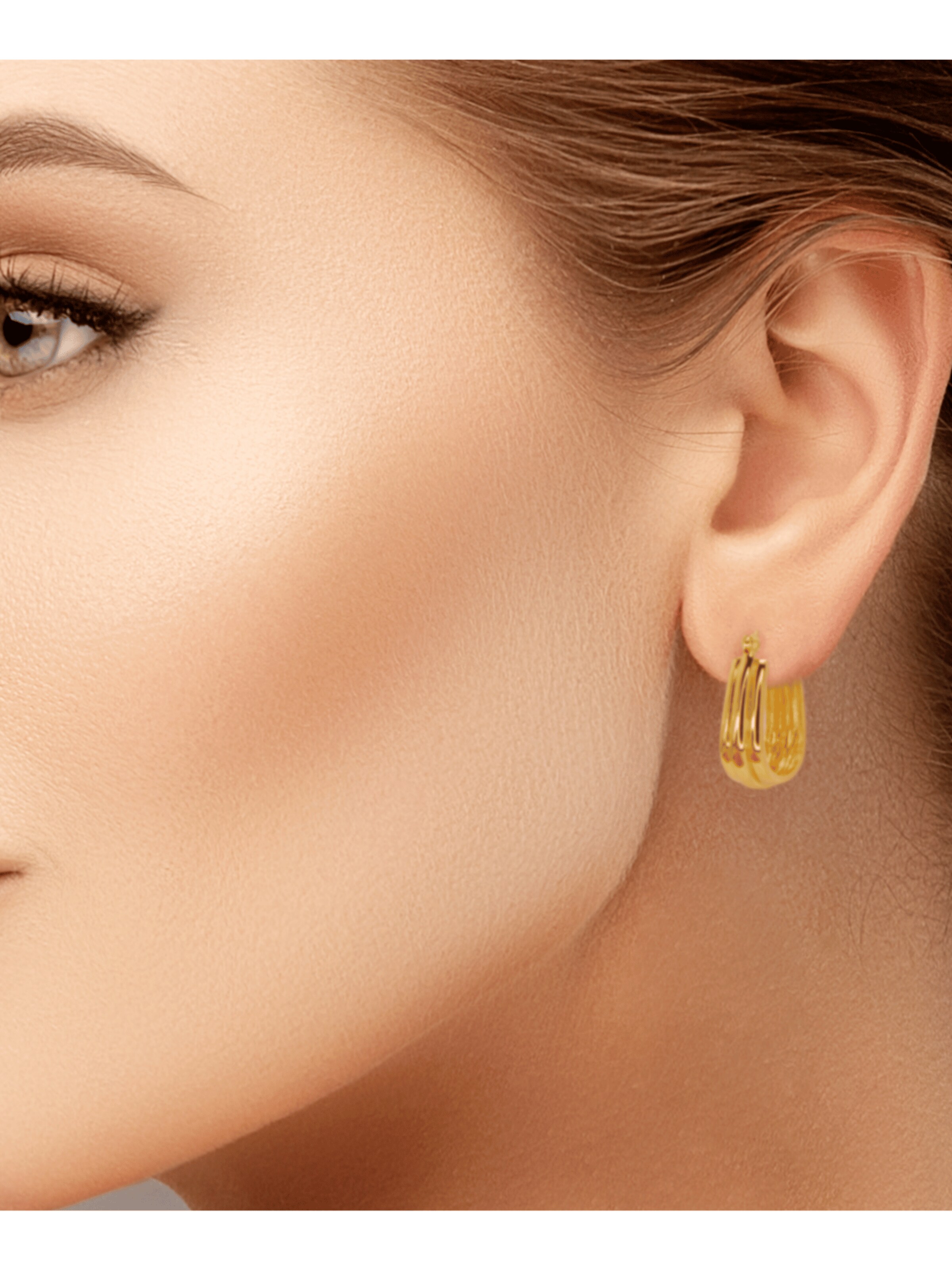 ARS-ARGENTI Earrings 'BOYS FOR BUTLER!' in Gold