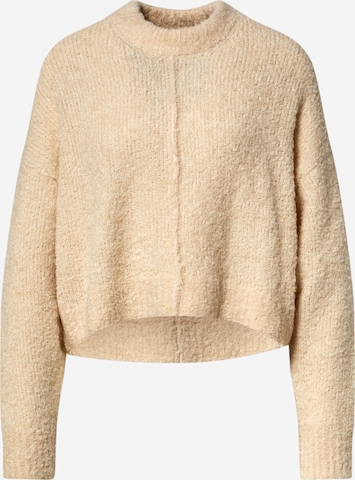 EDITED Sweater 'Larissa' in Beige: front