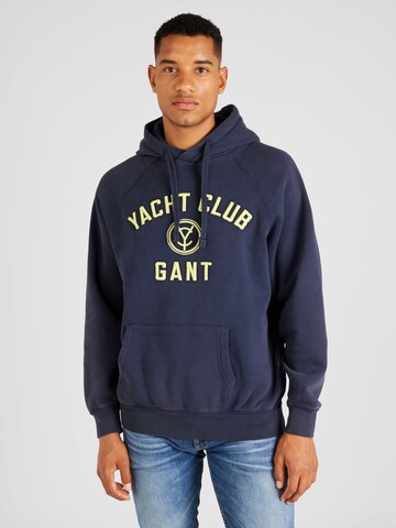 GANT Sweatshirt in Blauw: voorkant