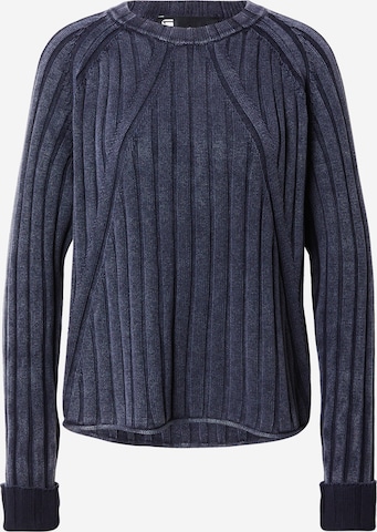 Pull-over G-STAR en bleu : devant
