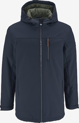 POLARINO Jacke in Blau: Vorderseite