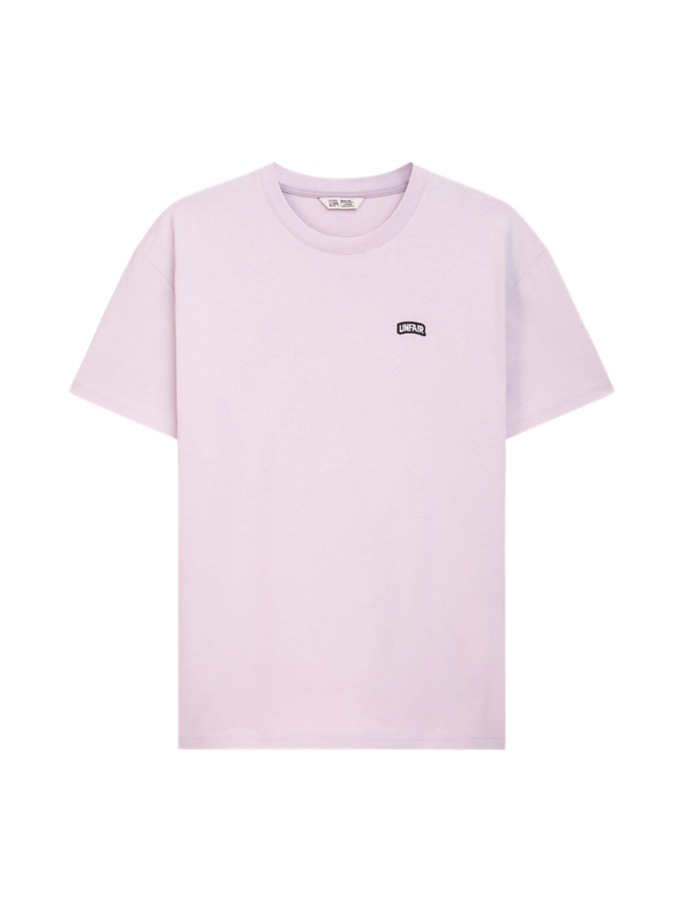 Unfair Athletics Shirt 'Permanent' in Lila: voorkant