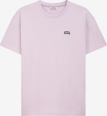 Unfair Athletics Shirt 'Permanent' in Lila: voorkant