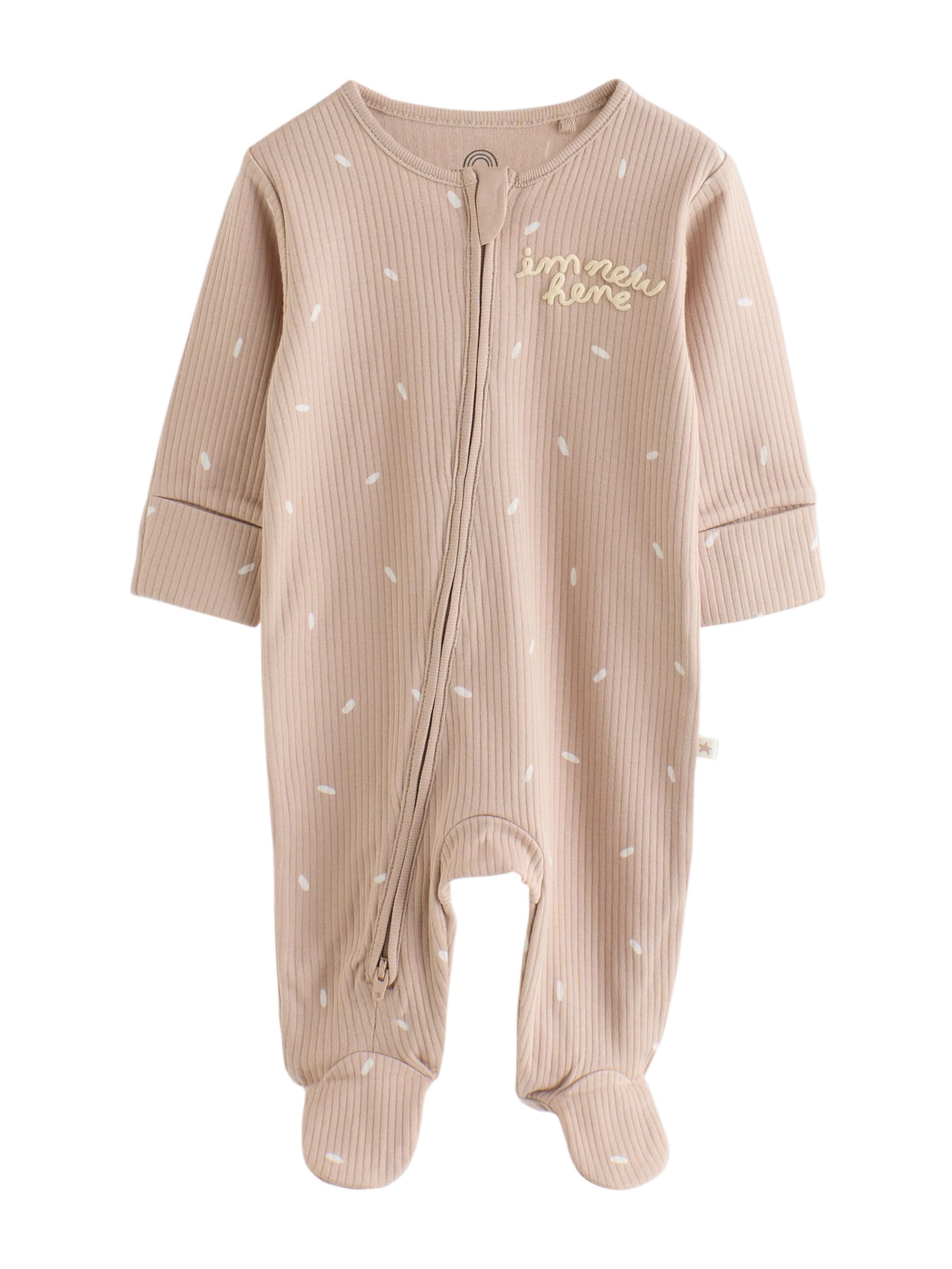 Next - Pijama entero/body en beige