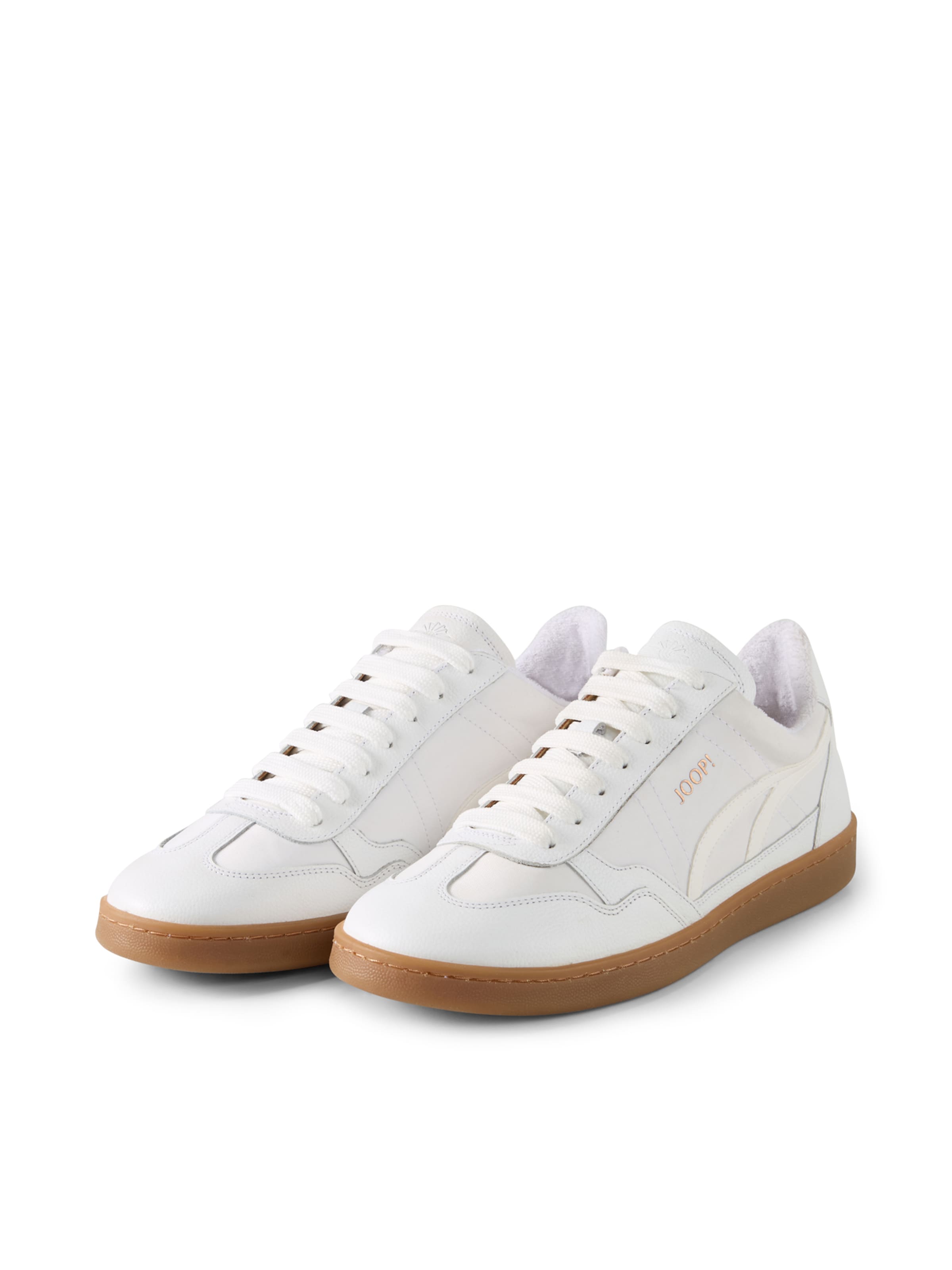 Baskets basses 'Velluto Misto Palmero' JOOP! en blanc