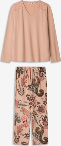 oranžinė Gisela Pižama 'Set': priekis