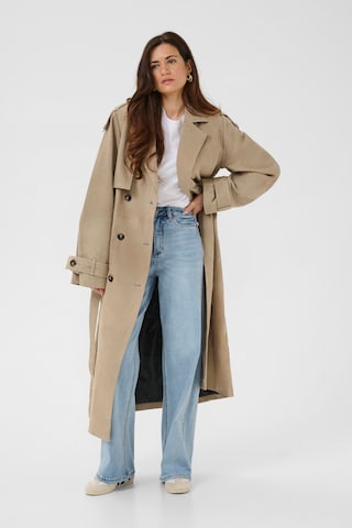 Kaffe Between-seasons coat 'Rachel' in Beige