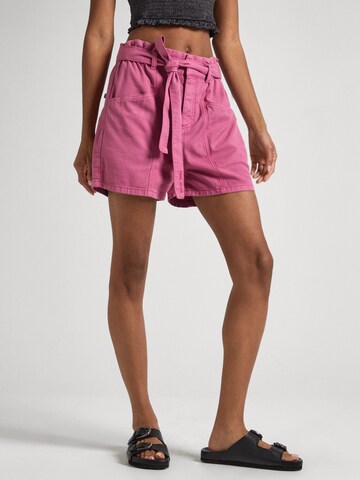 Pepe Jeans Regular Hose in Pink