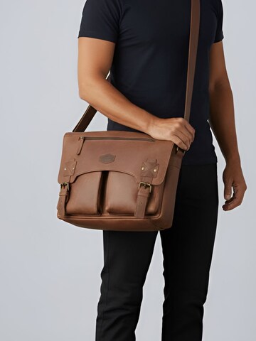 LANDLEDER Laptoptasche‌‌‌‌‌ in Braun