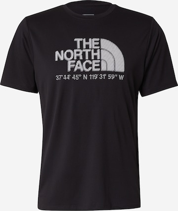 THE NORTH FACE Toiminnallinen paita värissä musta: etupuoli