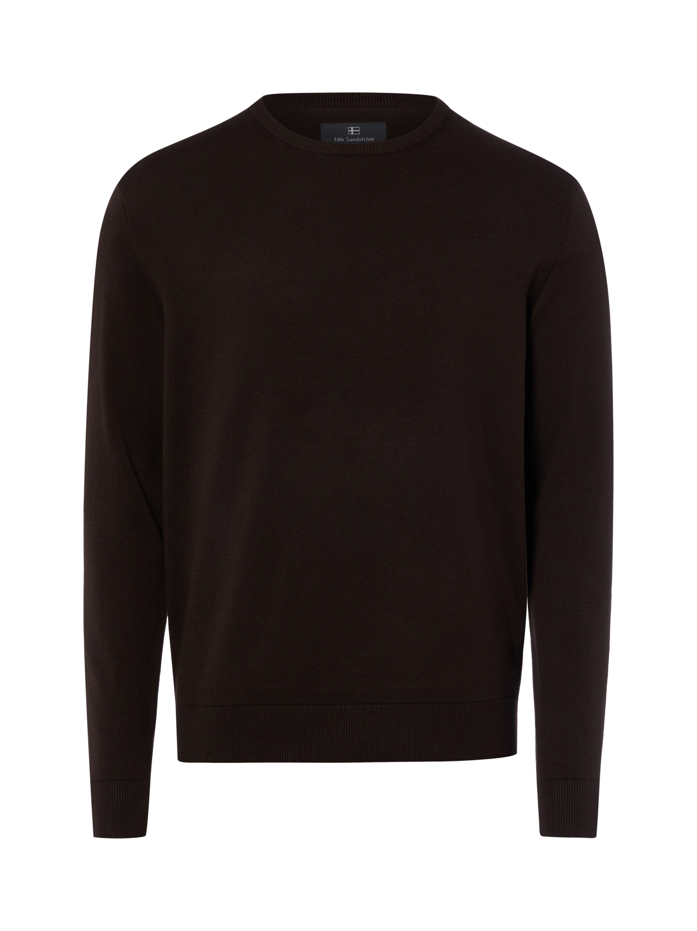 Nils Sundström Pullover in Braun: Vorderseite