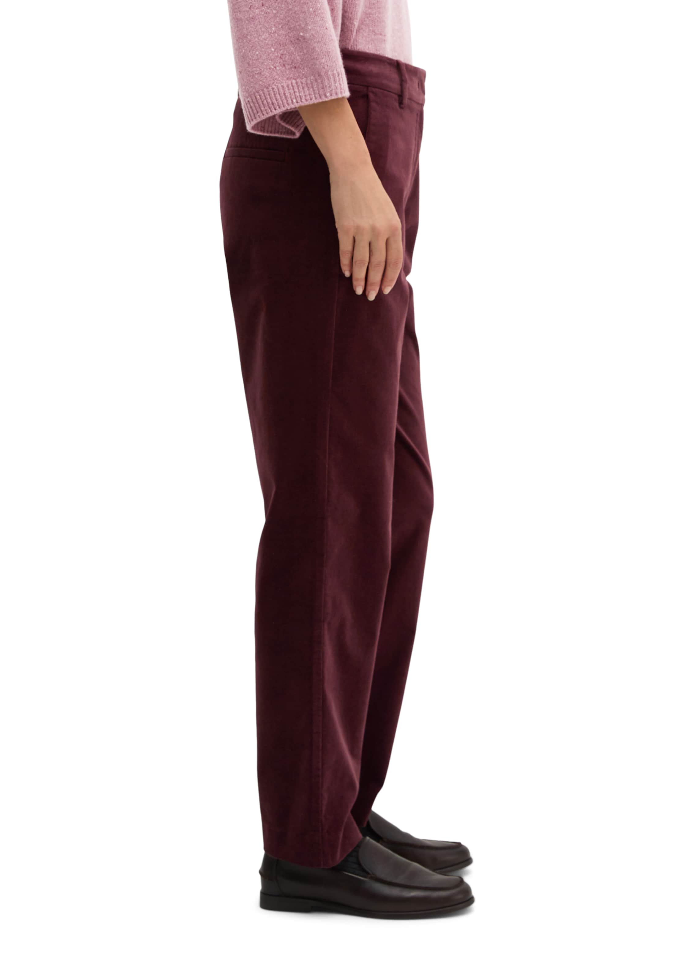 Marc O'Polo Tapered Hose in Rot: Seite