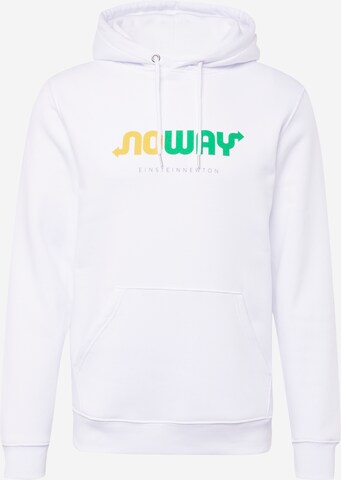 Sweat-shirt EINSTEIN & NEWTON en blanc : devant