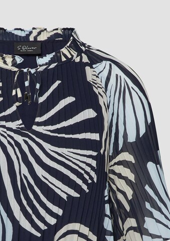 Chemisier s.Oliver en bleu