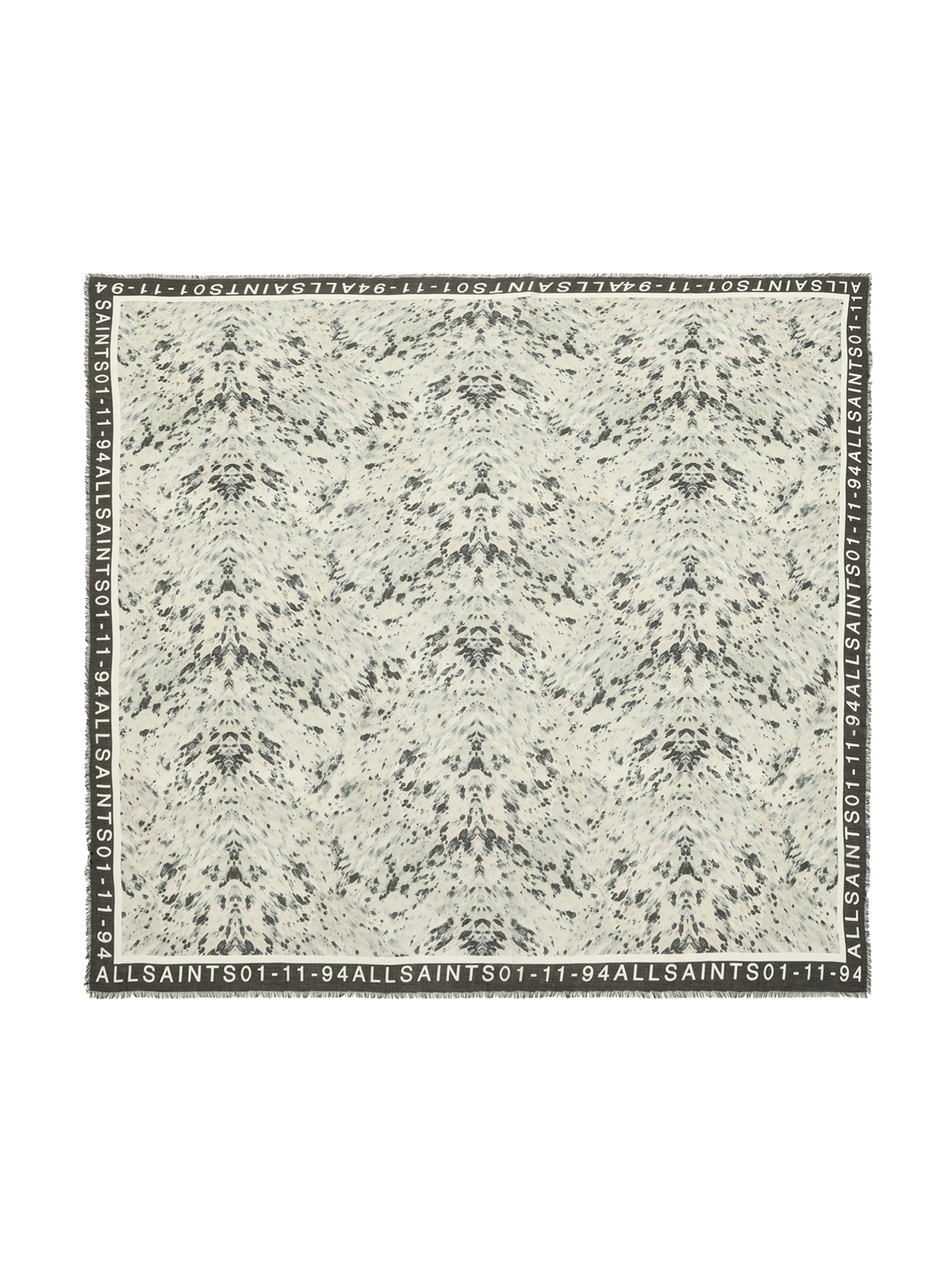 AllSaints - Pañuelo 'Canter' en gris: frente