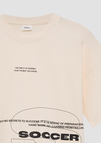 T-Shirt s.Oliver en beige