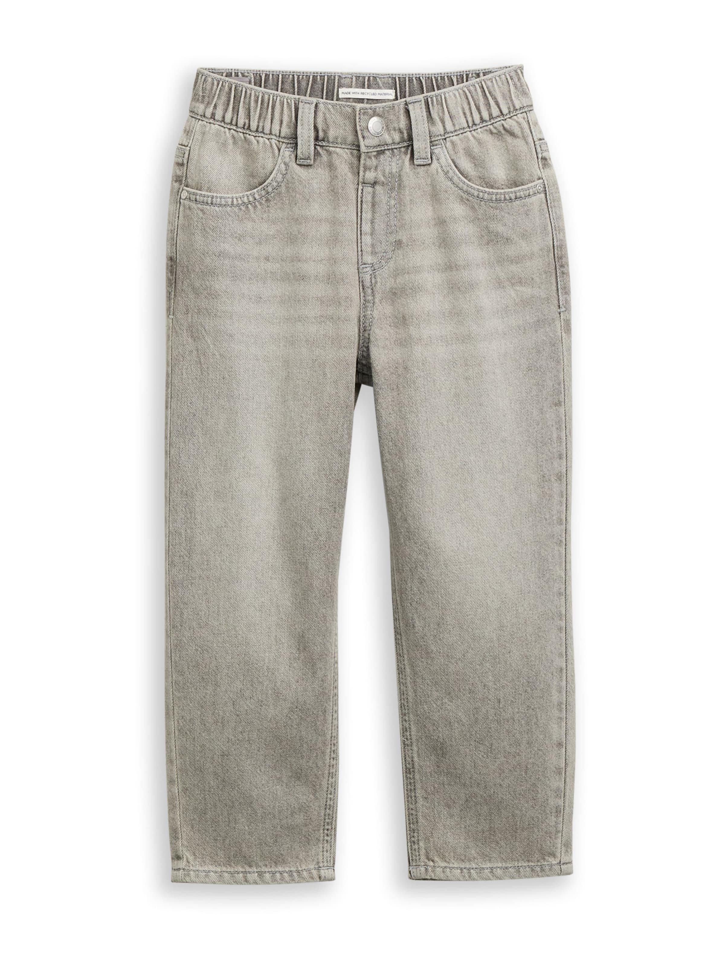 TOM TAILOR Loose fit Jeans in Grey: front