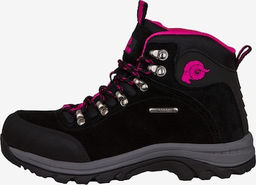 Guggen Mountain Lace-Up Boots 'M014' in Black: front