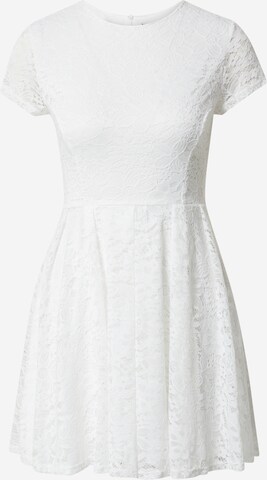 Robe 'LEONA' WAL G. en blanc : devant