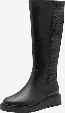 Tamaris Boot in Black: front