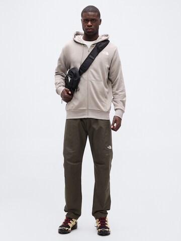 THE NORTH FACE Tréning dzseki 'SIMPLE DOME' - szürke