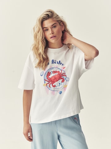 TATUUM - Camisa em branco: frente