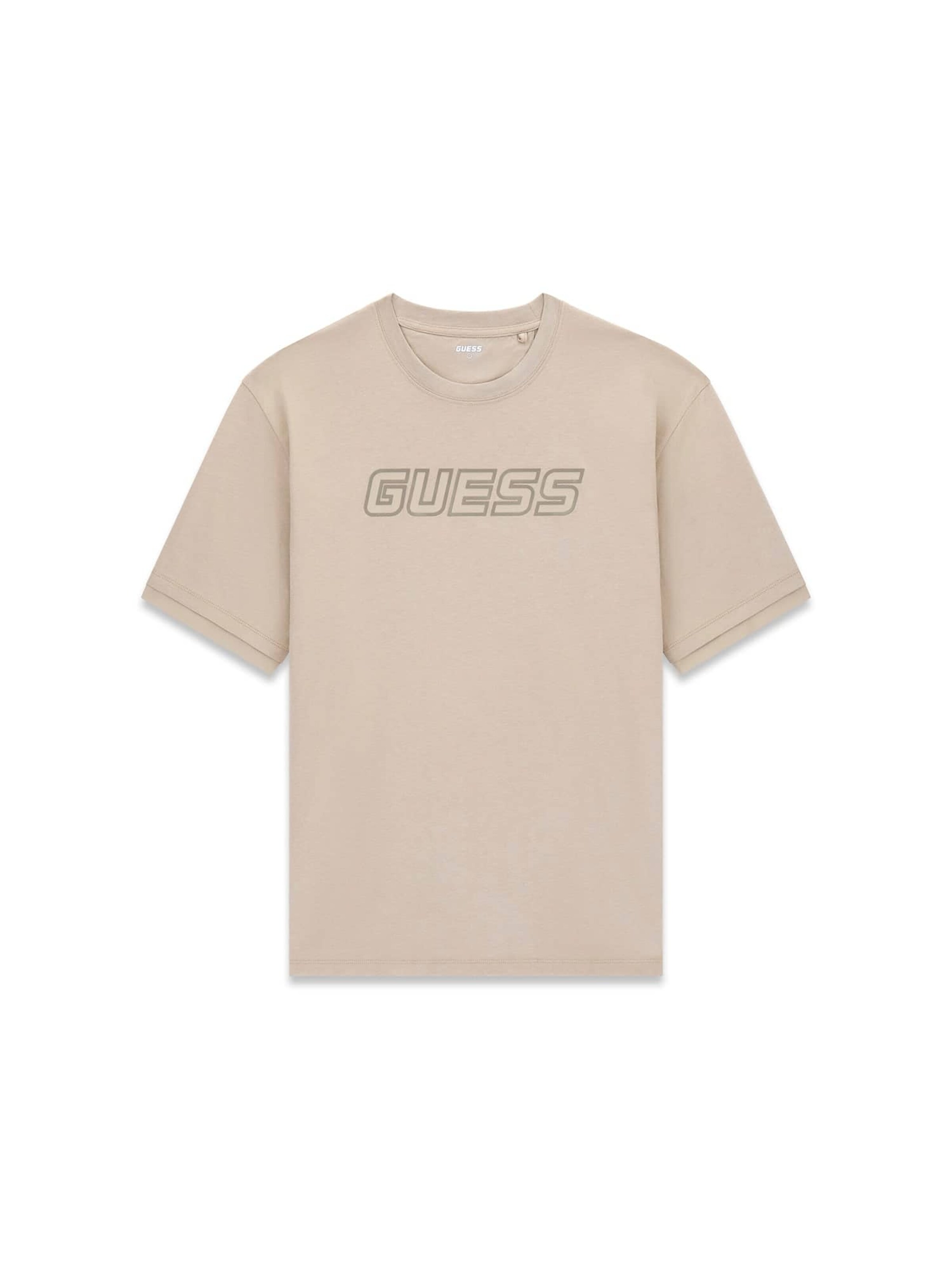 GUESS Shirt in Beige: front