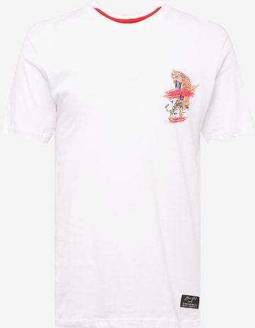 BRAVE SOUL T-shirt 'KALINE' i vit: framsida