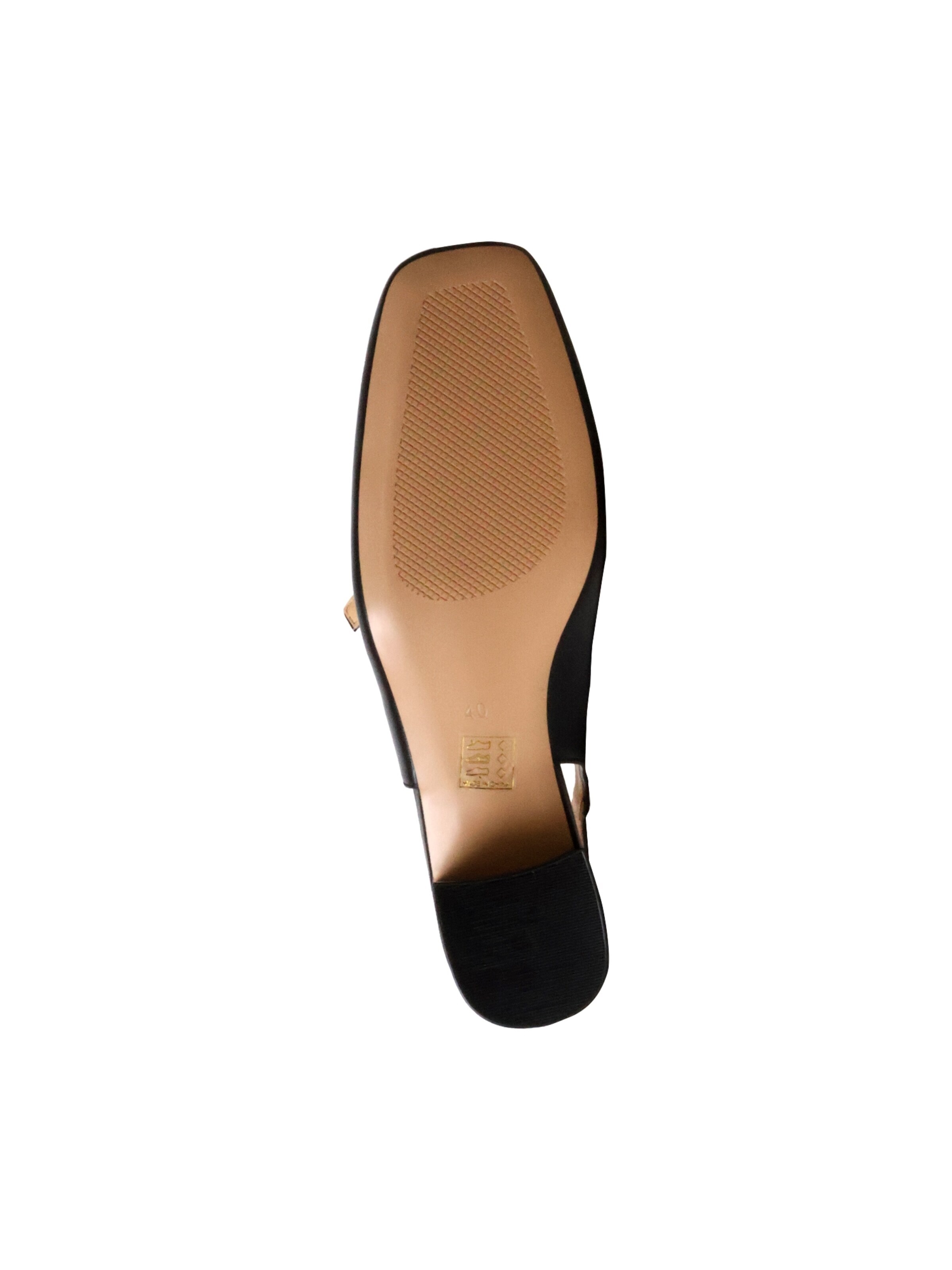 Décolleté 'Pumps mit Riemchen „Inia“' di Super Mode in nero
